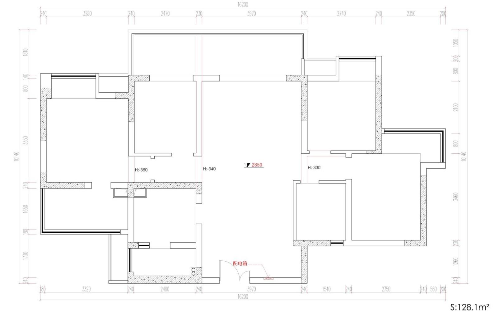 大户型装修效果图（打造宽敞明亮的家居空间，为你的梦想起航）(图1)