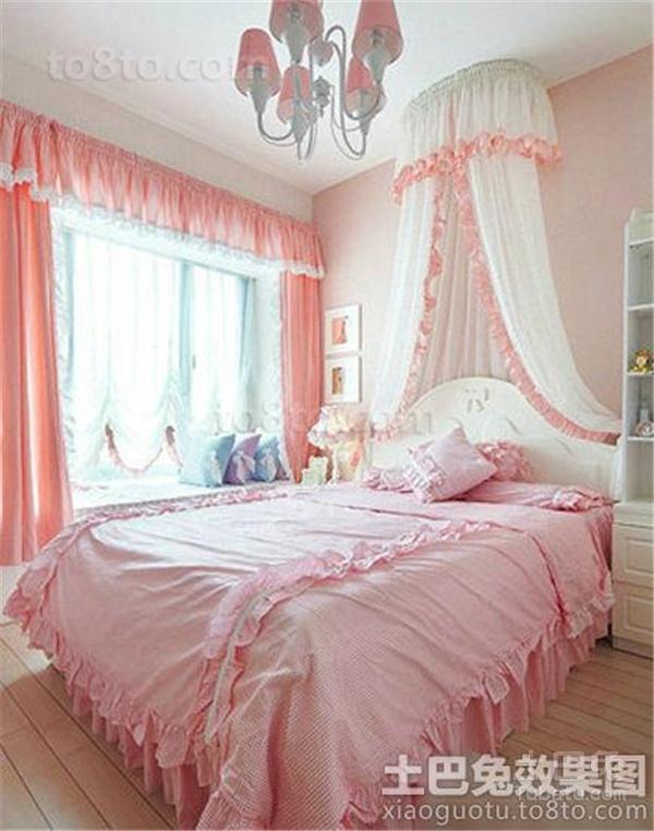 公主床打造温馨梦幻的卧室（迷恋童话风的你别错过的公主床设计）(图4)