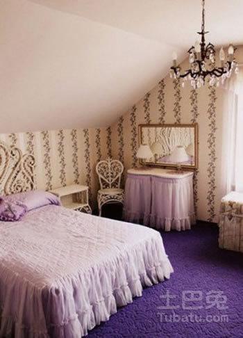 公主床打造温馨梦幻的卧室（迷恋童话风的你别错过的公主床设计）(图10)