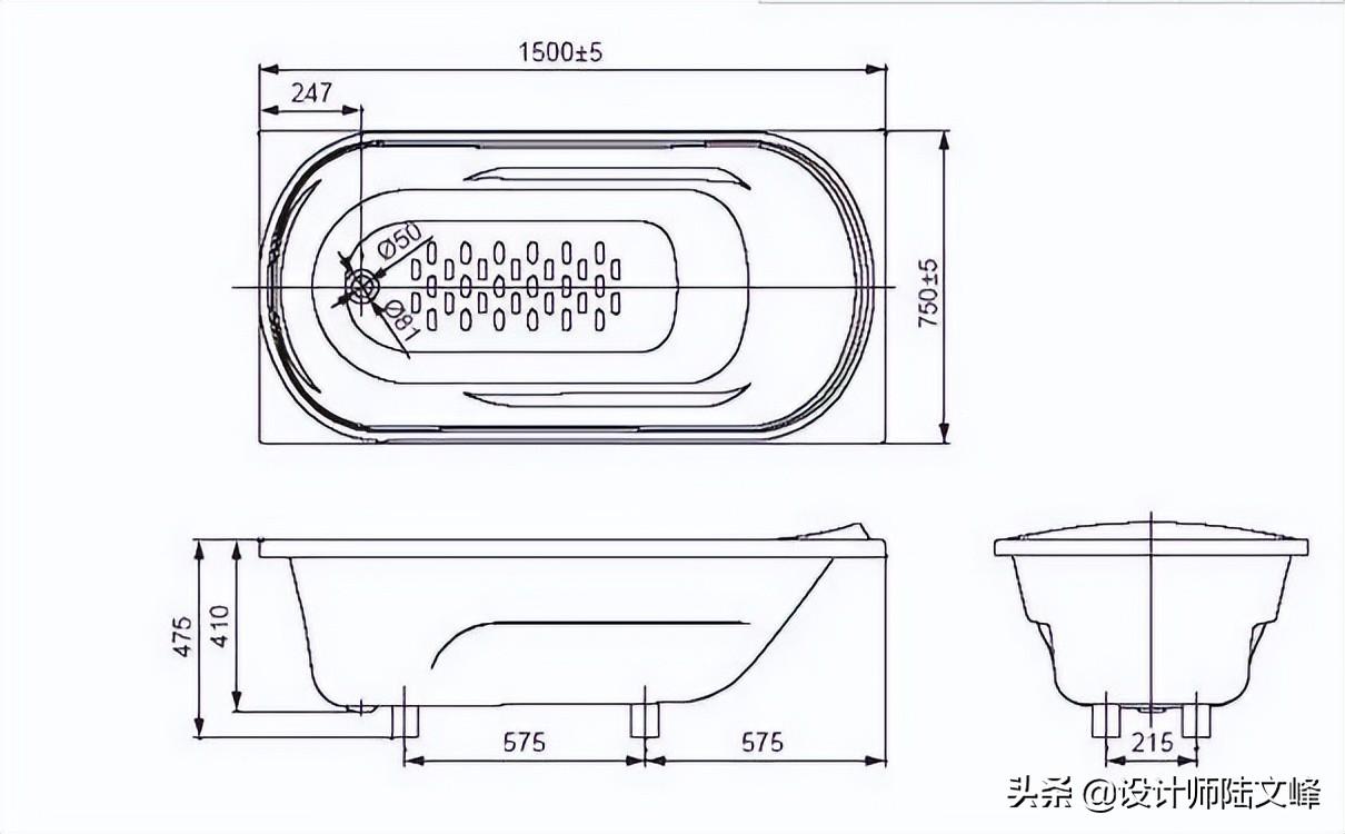 浴缸安装预留尺寸（卫生间装浴缸4个建议）(图6)