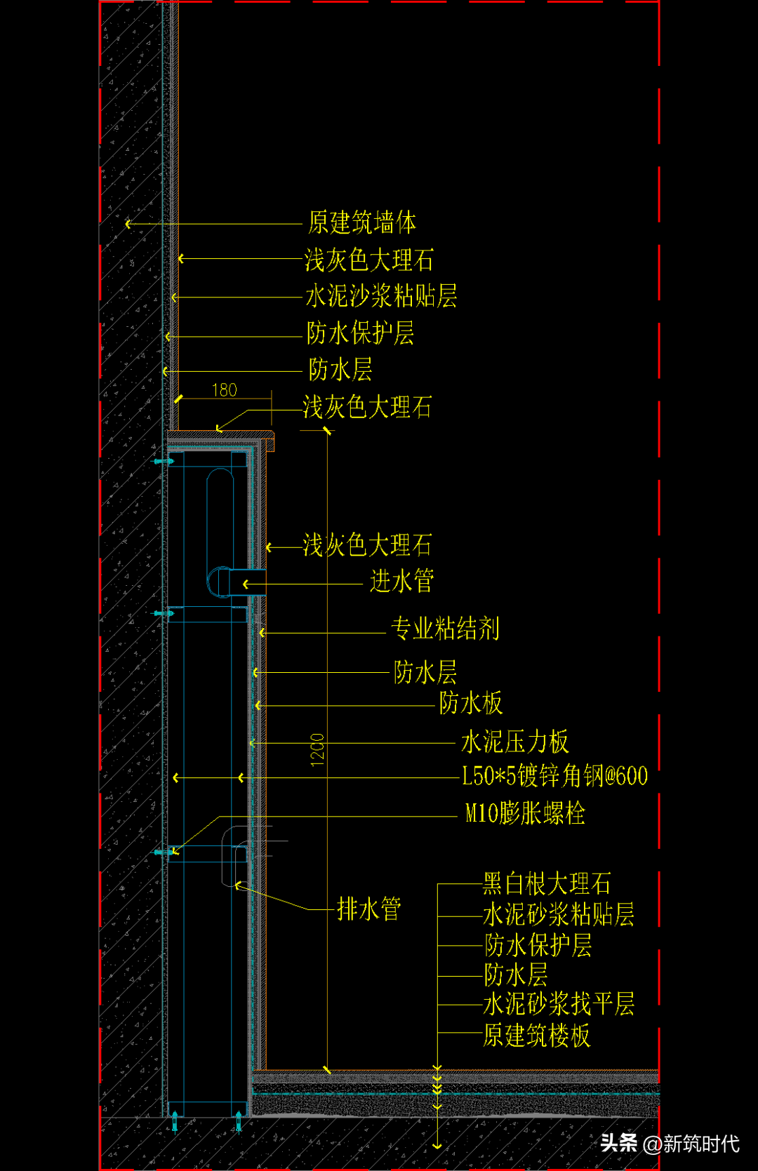 挂式小便器安装高度（壁挂小便斗高度与施工工艺）(图9)