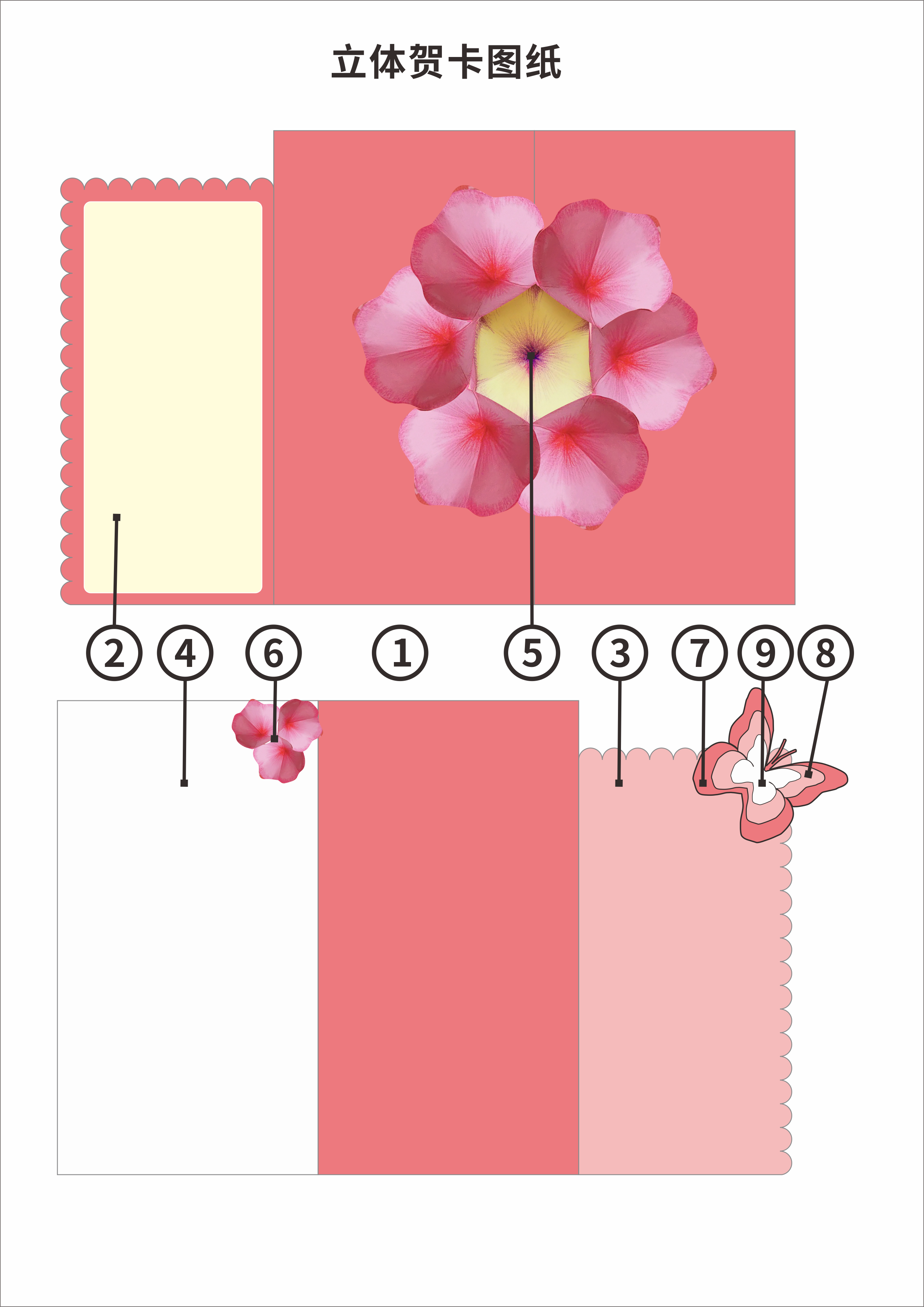 超好看立体贺卡的制作方法（立体贺卡制作方法简单又漂亮）(图3)
