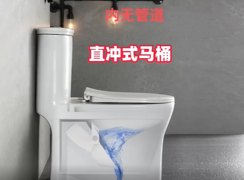 家用厕所普通马桶怎么选不堵（虹吸马桶和直冲马桶哪个好）(图3)